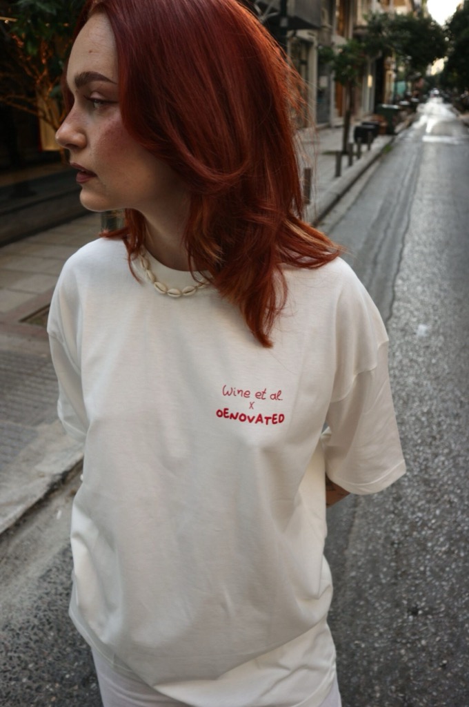 Drunk in Love off-white T-shirt worn view